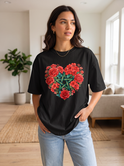 Moroccan Heart – Floral Star Tee