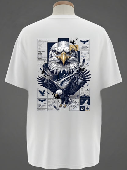 Bald Eagle Oversized Tee – Born to Soar