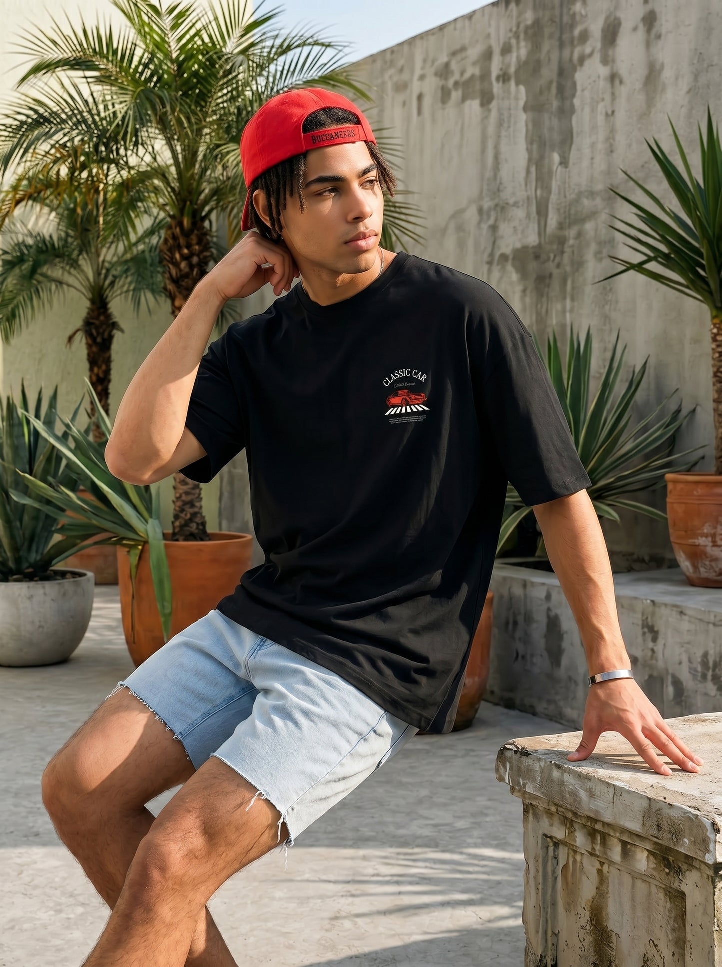 Classic Car Oversized Tee