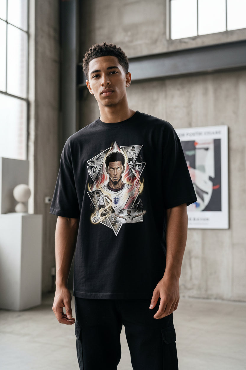 England Bellingham — Oversized Graphic Tee