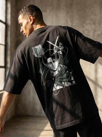 Levi Ackerman – Humanity's Strongest | Attack on Titan Oversized Tee