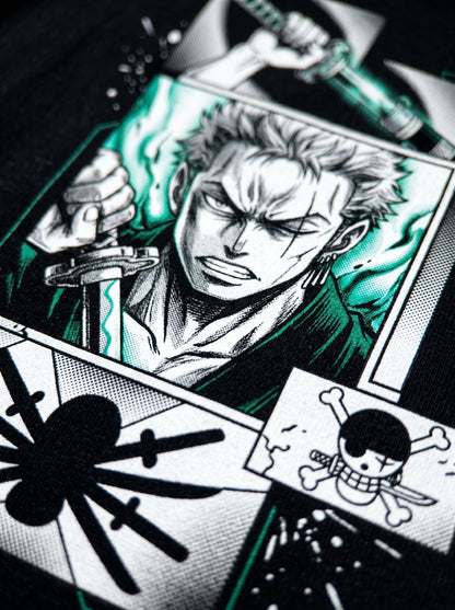 Zoro – Katana Strike | One Piece Oversized Tee