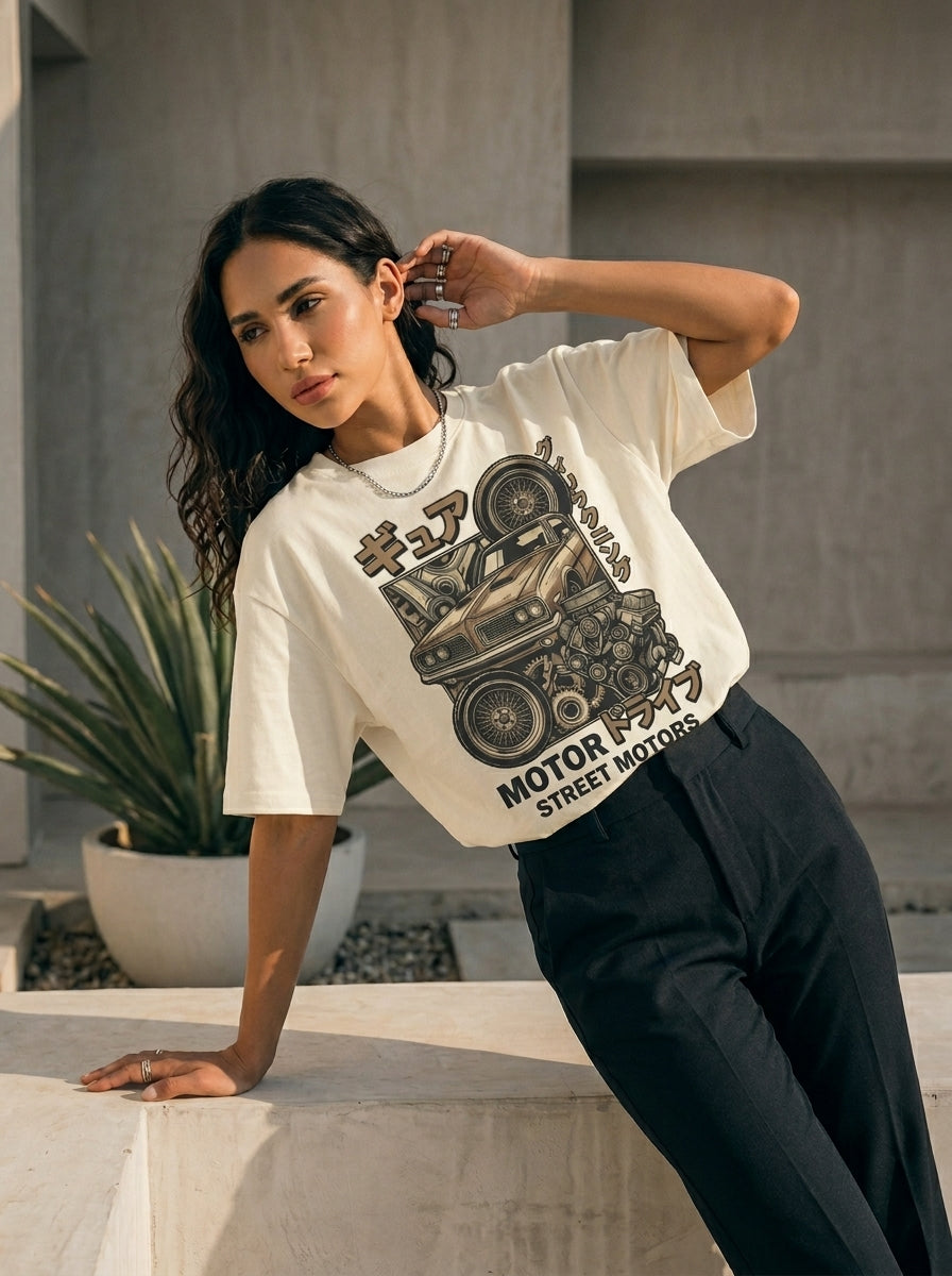 Motor Drive Japanese Graphic Tee