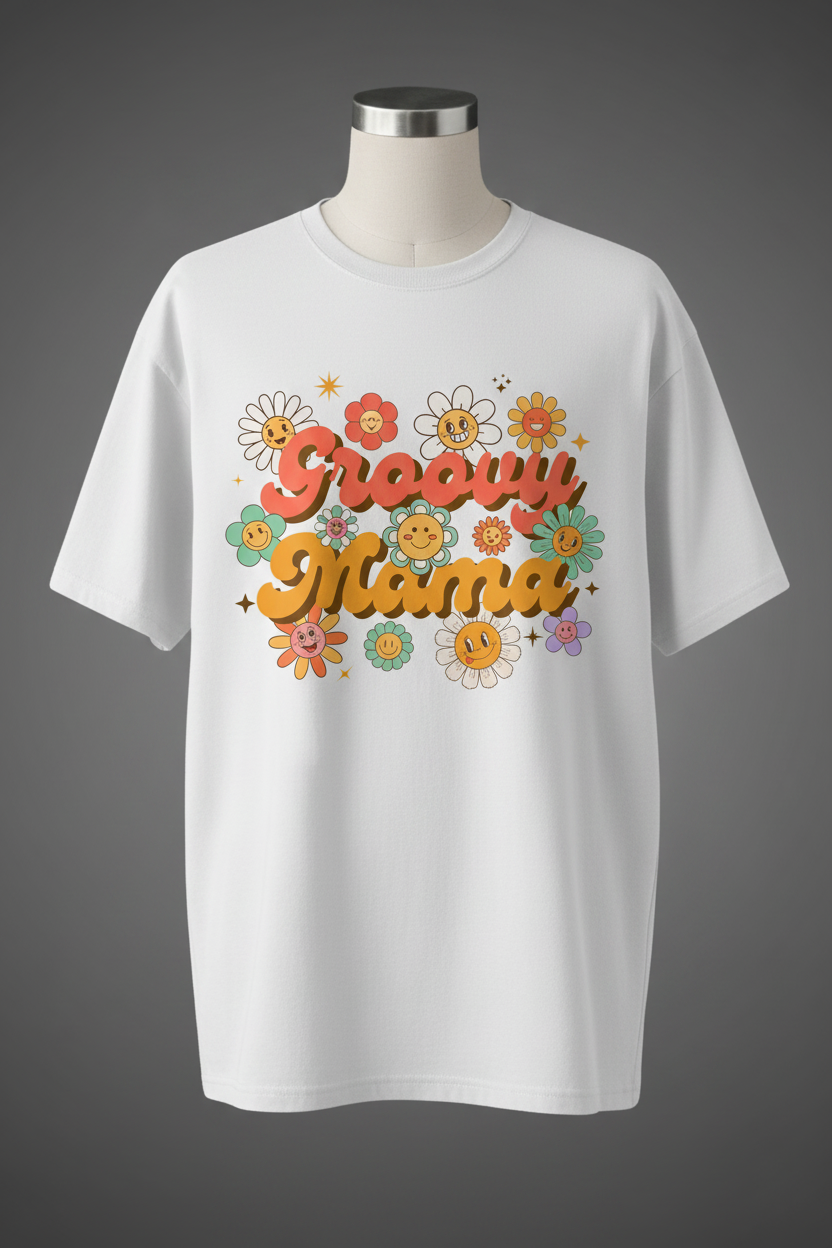 Groovy Mama – White