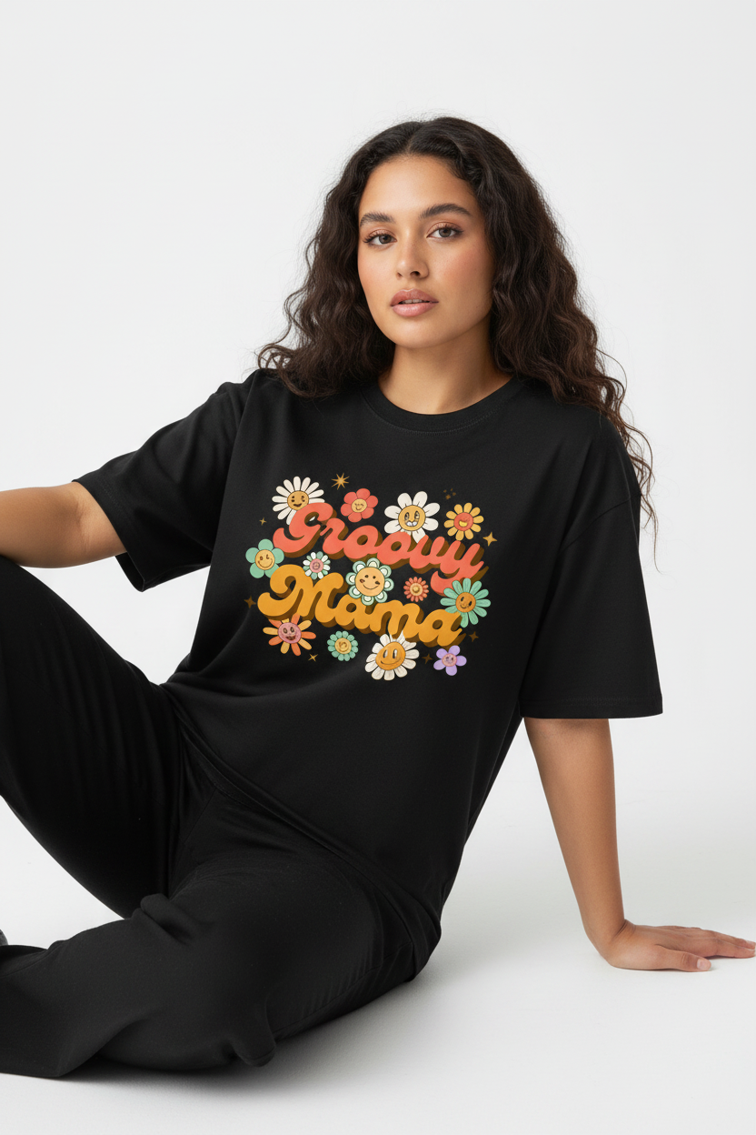 Hajar1 Groovy Mama Black Floor