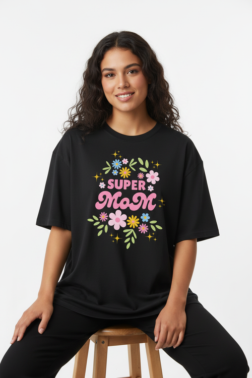 Hajar1 Super Mom Black Chair