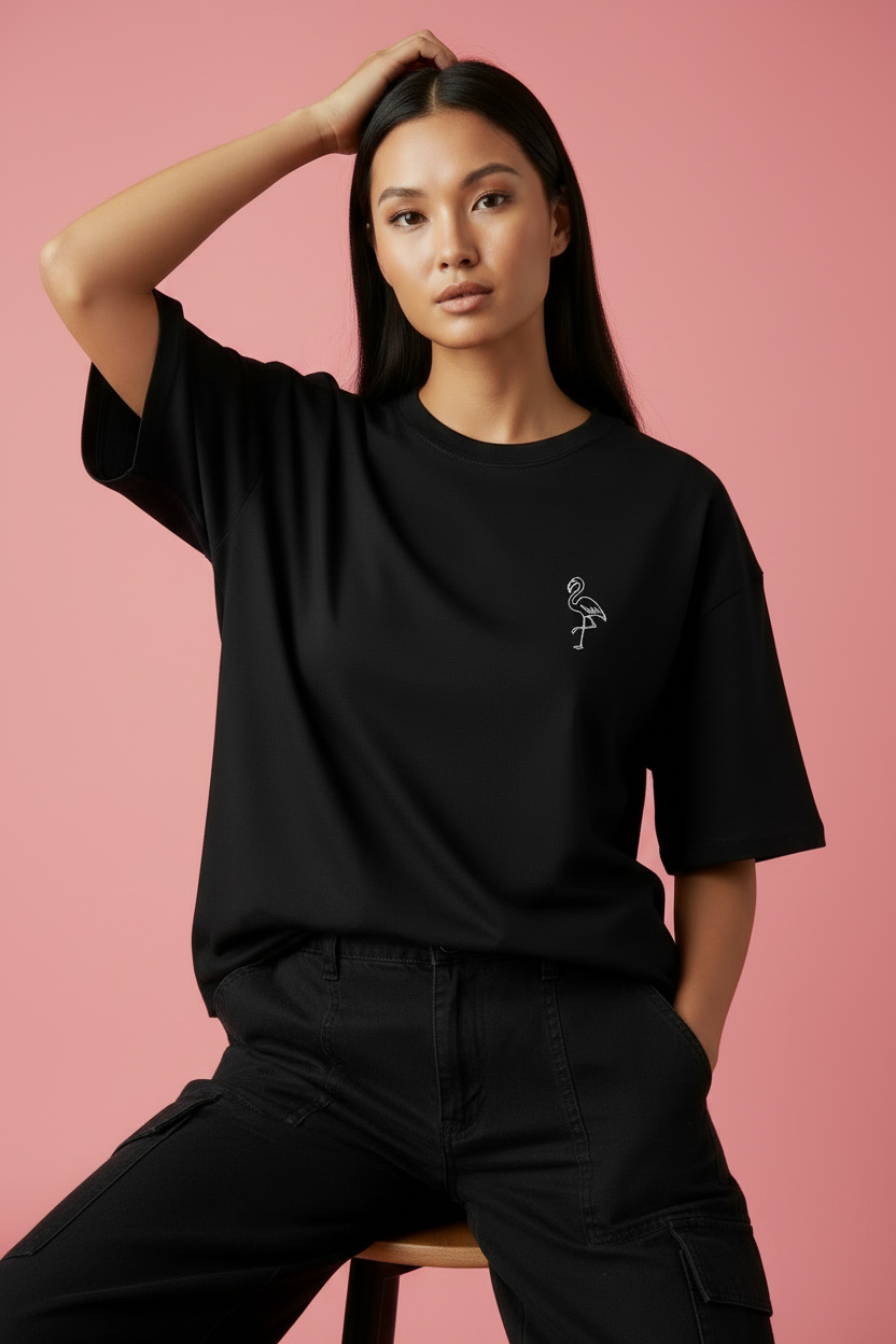 Hajar2 Flamingo Front Hair Close