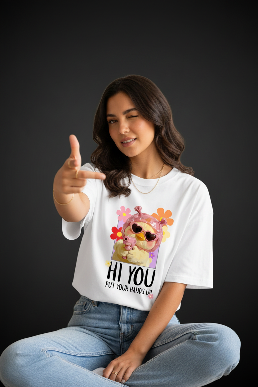Hi You - Put Your Hands Up Tee