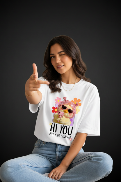 Hi You - Put Your Hands Up Tee