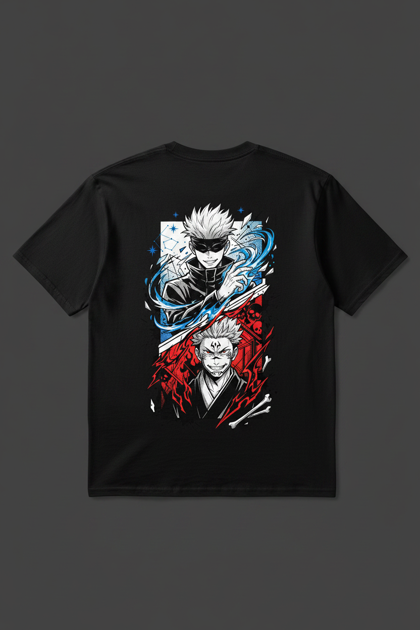 Jujutsu Kaisen – Black Tee Back
