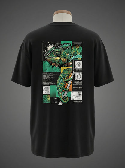 Panther Chameleon Oversized Tee – Master of Disguise