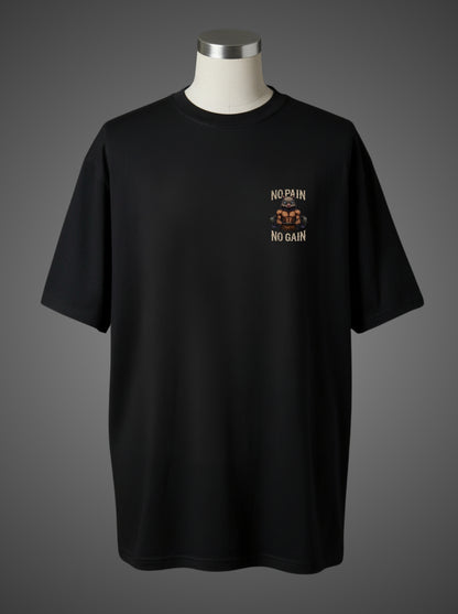 No Pain No Gain Oversized Tee – Beast Mode Activated
