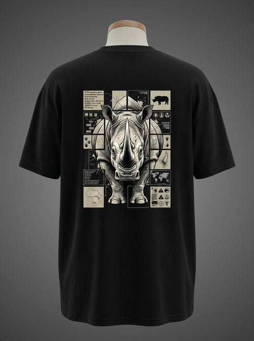 White Rhino Oversized Tee – Last of the Giants