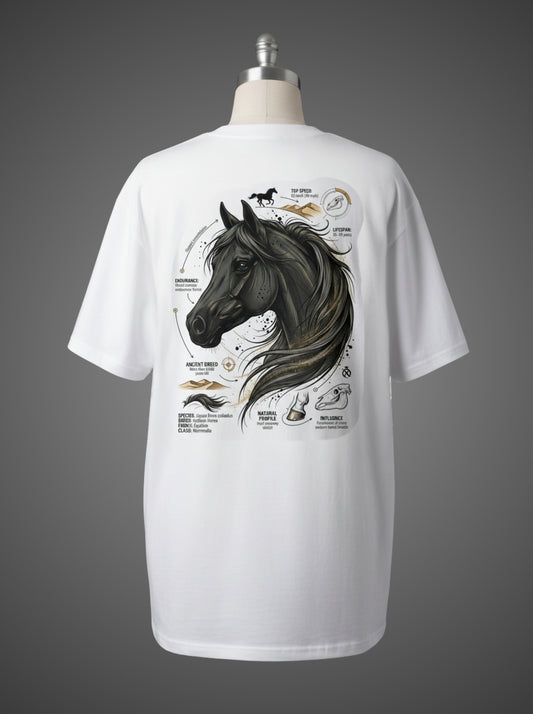 Arabian Horse Oversized Tee – Ancient Breed, Wild Spirit