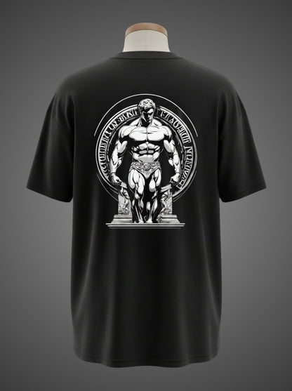 Greek God Physique Oversized Tee – Built Like a Legend