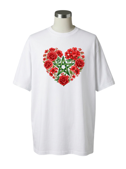 Moroccan Heart – Floral Star Tee
