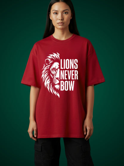 Lions Never Bow — Red Edition