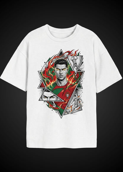 Portugal CR7 — Oversized Graphic Tee