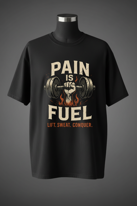 Pain is Fuel – Black