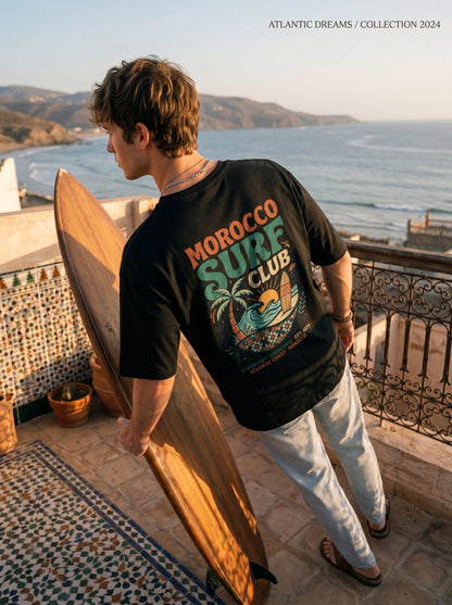 Moroccan Surf Club Oversized Summer T-Shirt