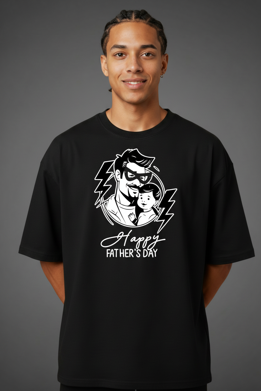 Reda Hair2 Superhero Dad Black