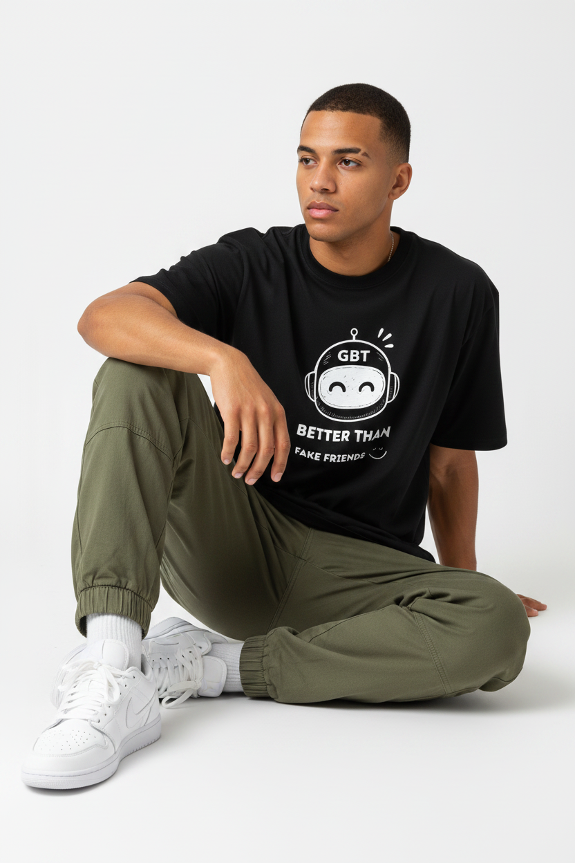 Reda - GBT - Jogger kaki assis